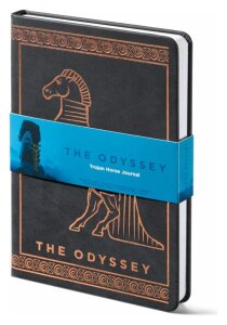Die Odyssee (2026) Notizbuch Trojanisches Pferd 15 x 22 cm