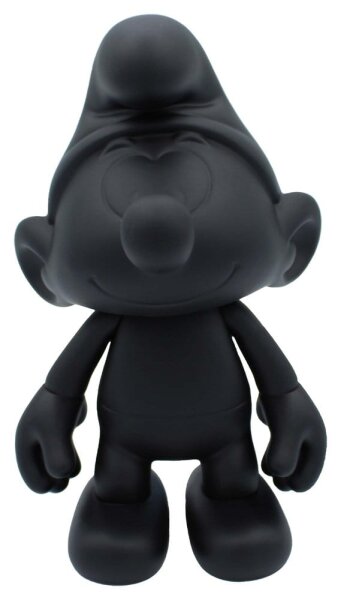 Die Schlümpfe Statue Schlumpf Schwarz 19 cm
