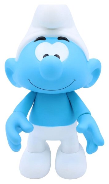 Die Schlümpfe Vinyl Figur Schlumpf Weiß und Blau 19 cm