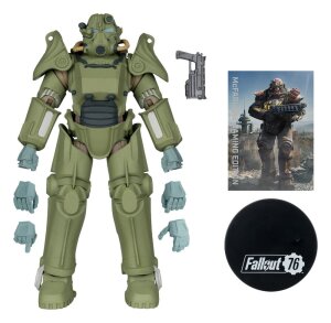 Fallout 76 Gaming Edition Actionfigur T-45 Military Armor...
