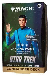 Magic the Gathering Star Trek Collectors Edition Commander-Decks Umkarton (4) englisch