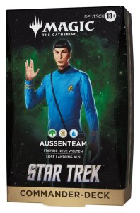 Magic the Gathering Star Trek Commander-Decks Umkarton (4) deutsch
