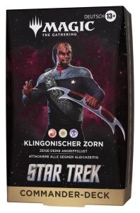 Magic the Gathering Star Trek Commander-Decks Umkarton (4) deutsch