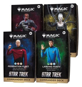 Magic the Gathering Star Trek Commander-Decks Umkarton...