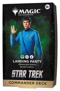 Magic the Gathering Star Trek Commander-Decks Umkarton (4) englisch