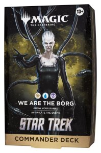 Magic the Gathering Star Trek Commander-Decks Umkarton (4) englisch