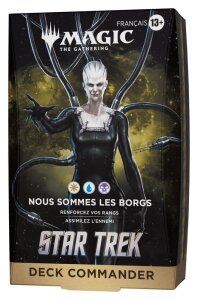 Magic the Gathering Star Trek Commander-Decks Umkarton (4) französisch