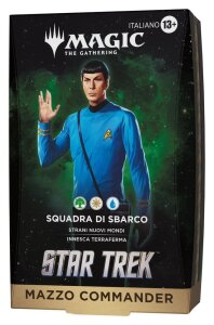 Magic the Gathering Star Trek Commander-Decks Umkarton (4) italienisch