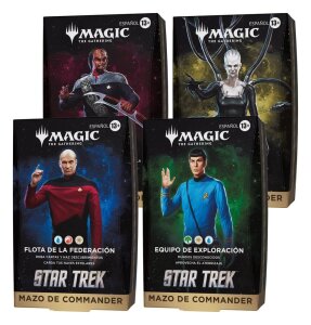 Magic the Gathering Star Trek Commander-Decks Umkarton...