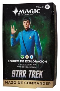 Magic the Gathering Star Trek Commander-Decks Umkarton (4) spanisch