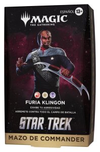 Magic the Gathering Star Trek Commander-Decks Umkarton (4) spanisch