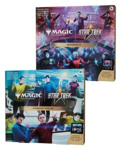 Magic the Gathering Star Trek Szenenboxen Display (4)...