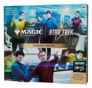 Magic the Gathering Star Trek Szenenboxen Display (4)...