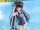 Maitetsu Last Run!! KoiKoi -Sakura- PVC Figur 1/6 Hachiroku School Swimsuit Ver. 23 cm