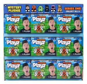Preston Playz Mini Plüsch Series 1 Blind Box Display...