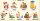Alexander The Fat Tiger Blind Box Minifiguren Tiger Cub Diaries Display (8)