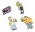 Die Simpsons Ansteck-Pins 4er Set Moes Tavern