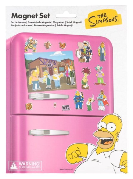 Die Simpsons Figuren Magnet Set Bürger
