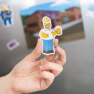 Die Simpsons Figuren Magnet Set Bürger
