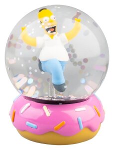 Die Simpsons Schneekugel Homer Simpson Donut 10 cm
