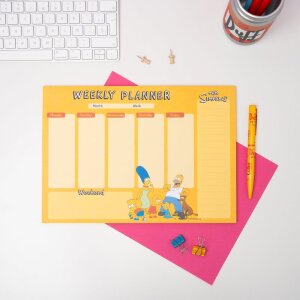 Die Simpsons Wochenplaner A4