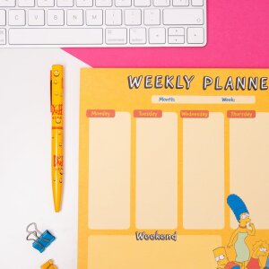 Die Simpsons Wochenplaner A4