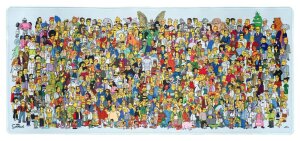 Die Simpsons XL Gaming Mauspad 80 x 35 cm