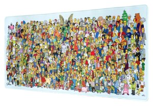 Die Simpsons XL Gaming Mauspad 80 x 35 cm