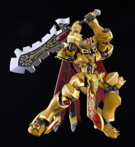 Knights & Magic Moderoid Plastic Model Kit Goldleo 135mm