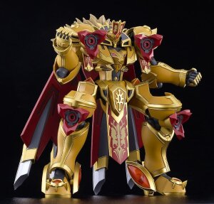 Knights & Magic Moderoid Plastic Model Kit Goldleo 135mm