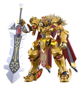 Knights & Magic Moderoid Plastic Model Kit Goldleo:...
