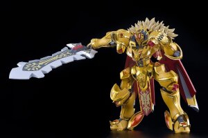 Knights & Magic Moderoid Plastic Model Kit Goldleo: Royal Metallic Ver. 14 cm