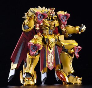 Knights & Magic Moderoid Plastic Model Kit Goldleo: Royal Metallic Ver. 14 cm