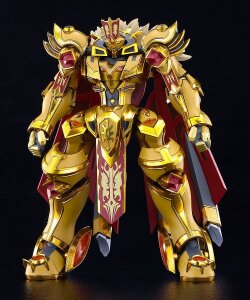 Knights & Magic Moderoid Plastic Model Kit Goldleo: Royal Metallic Ver. 14 cm