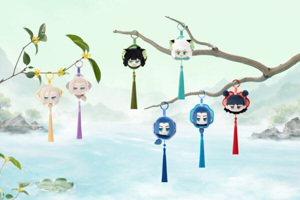 Luo Xiaohei Chinese-Style Series Plüschfigur Blind Box Display (6)