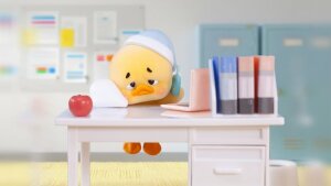 Upset Duck: Status Display Duck Blind Box Figur 5 cm Display (6)