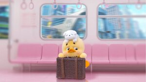 Upset Duck: Status Display Duck Blind Box Figur 5 cm Display (6)