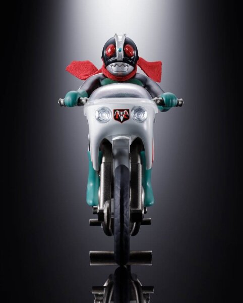 Kamen Rider Chogokin Diecast Actionfigur Cyclone (Masked Rider 2) 9 cm