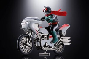 Kamen Rider Chogokin Diecast Actionfigur Cyclone (Masked Rider 2) 9 cm