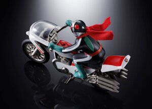 Kamen Rider Chogokin Diecast Actionfigur Cyclone (Masked Rider 2) 9 cm