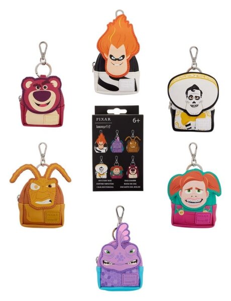 Disney Pixar Rivals by Loungefly Taschenanhänger Mystery Box Display (15)
