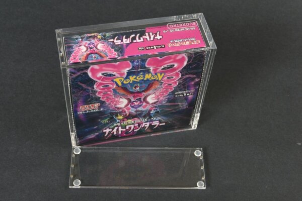 Evoretro Acryl Display Case für Pokemon Große Japanische Booster Box