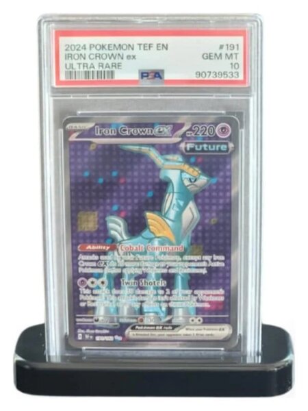 Evoretro Display Ständer für PSA & CGC Graded Card Slabs Schwarz