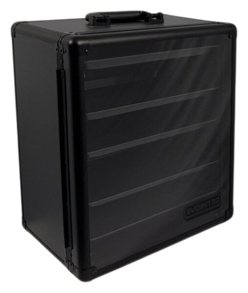 Evoretro Display- und Transportkoffer für Sammlerfiguren und Modelle 45 x 37 cm