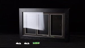 Evoretro Display-Rahmen Karten-Display-Case für 3...