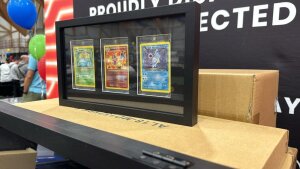Evoretro Display-Rahmen Karten-Display-Case für 3 Magnetic Case Karten