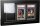 Evoretro Display-Rahmen Karten-Display-Case für 3 Magnetic Case Karten