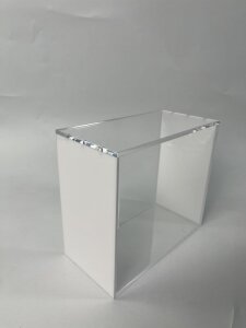 Evoretro Magnetische Acryl Display Case für ETB mit farbigen Seiten - Weiß