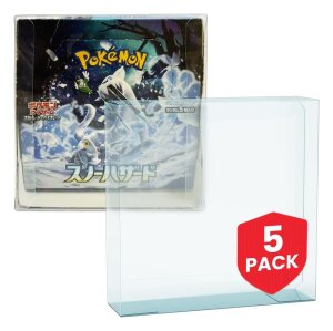 Evoretro PET Gehäuse 5er-Pack für Pokemon...