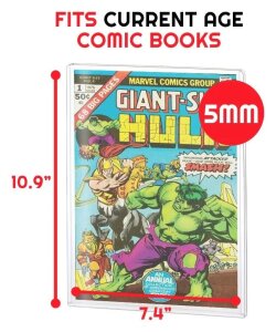 Evoretro Toploader für Comics 10er-Pack Current